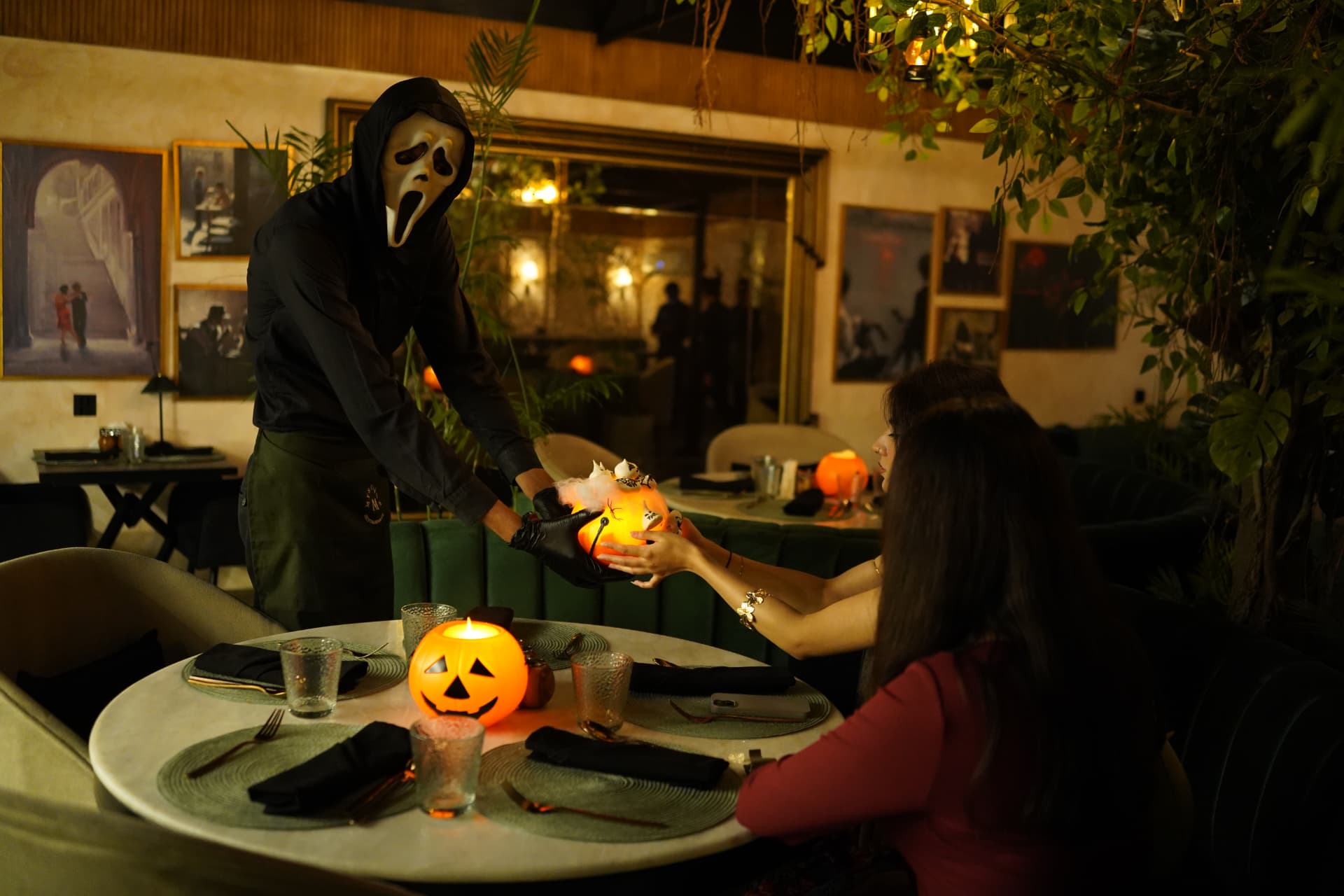 A seasonal surprise served table-side at Mystique