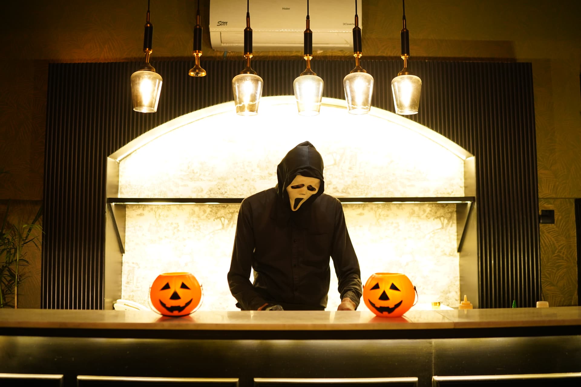 A seasonal celebration at the Mystique bar